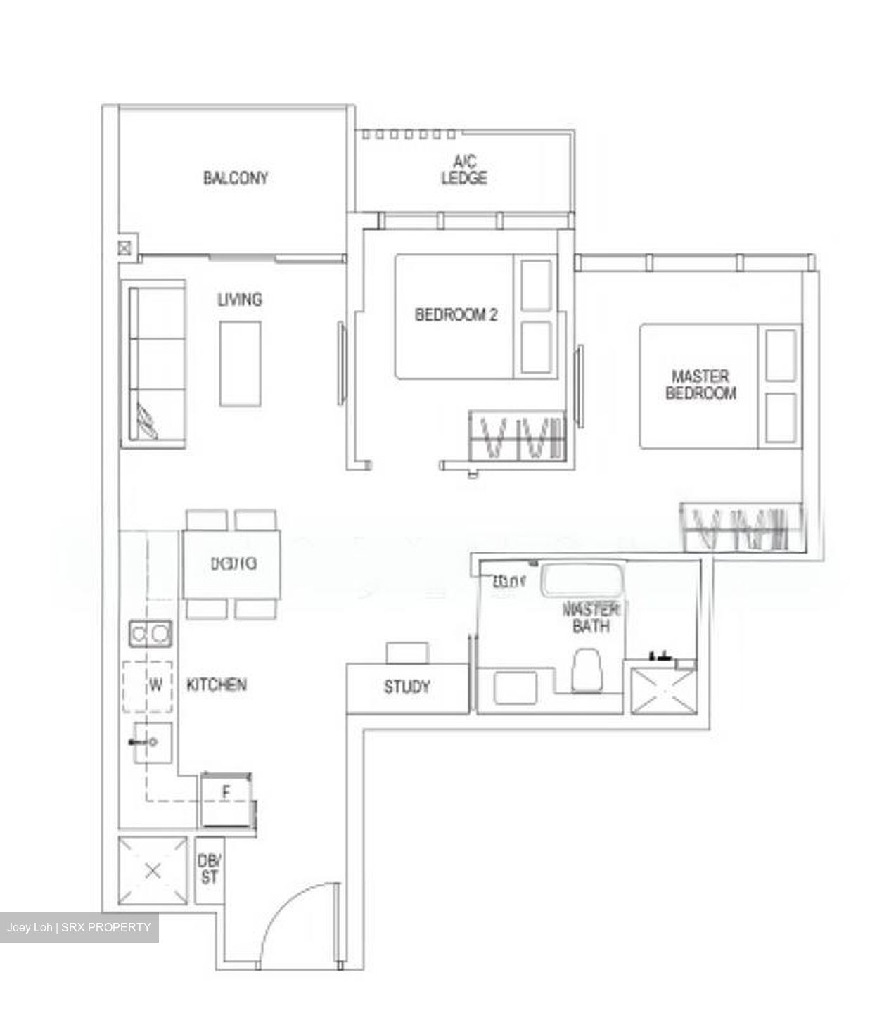 Sims Urban Oasis (D14), Condominium #495705401